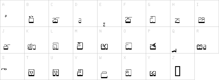 Uppercase characters