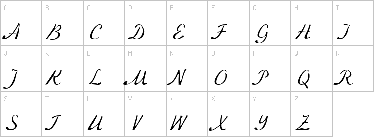 Uppercase characters