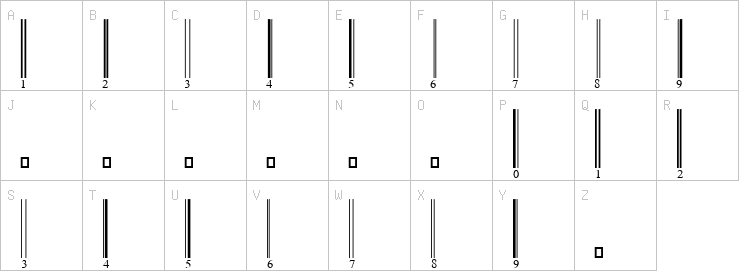 Uppercase characters