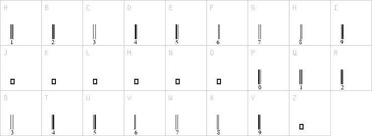 Uppercase characters