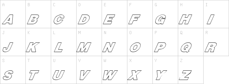 Uppercase characters