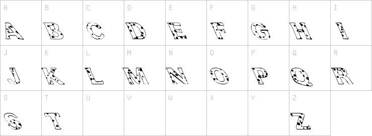 Uppercase characters