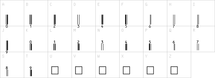 Uppercase characters