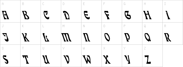 Uppercase characters