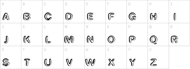 Uppercase characters