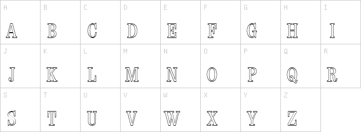 Uppercase characters