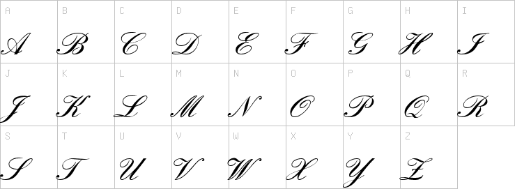 Uppercase characters