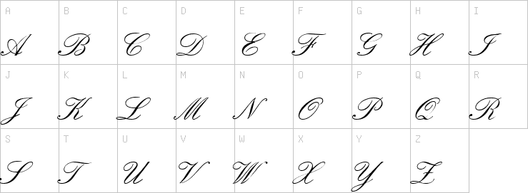 Uppercase characters