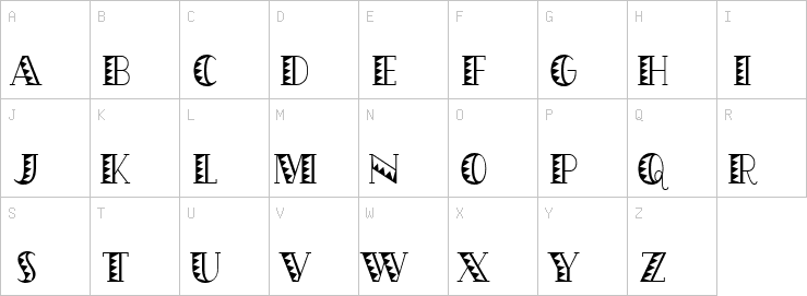 Uppercase characters