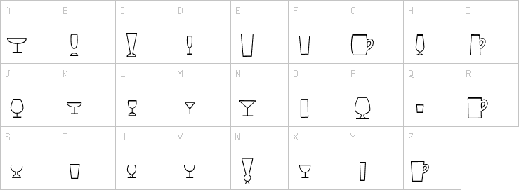 Uppercase characters