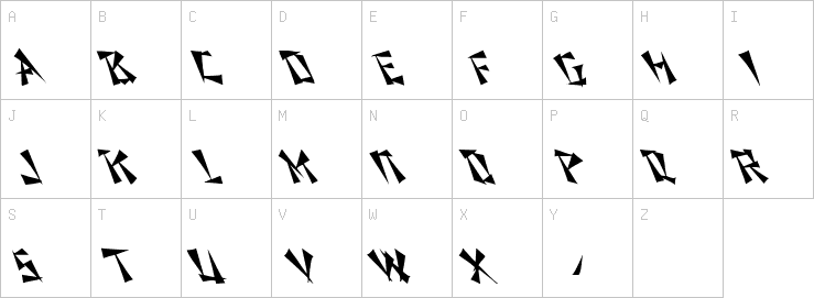 Uppercase characters