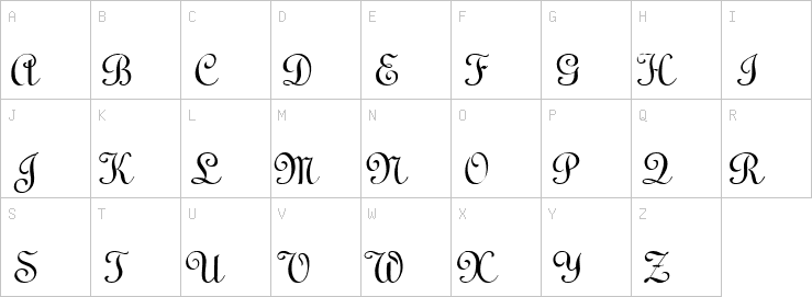 Uppercase characters