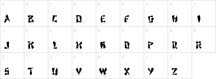 Uppercase characters