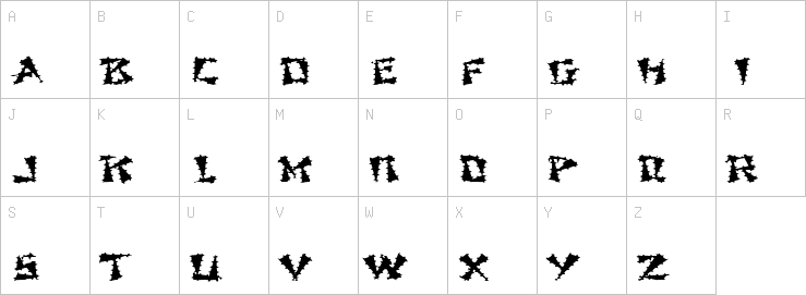 Uppercase characters