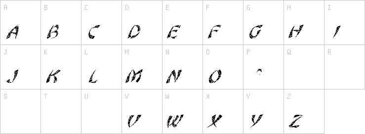 Uppercase characters