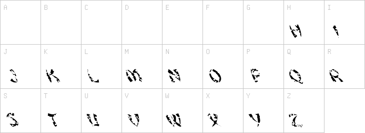 Uppercase characters