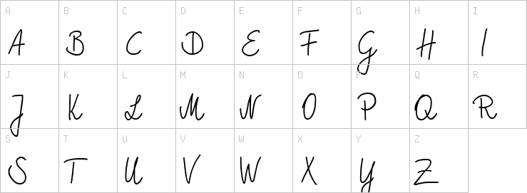 Uppercase characters