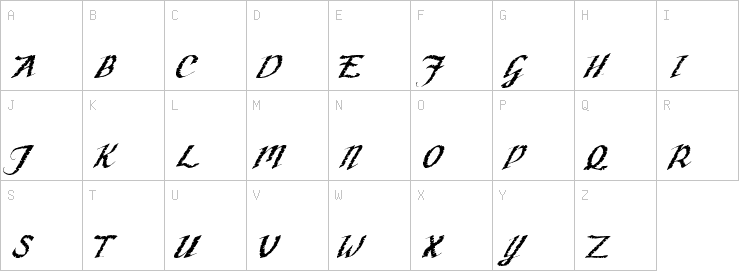 Uppercase characters