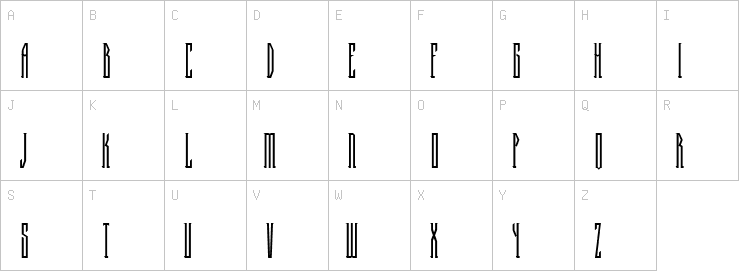 Uppercase characters