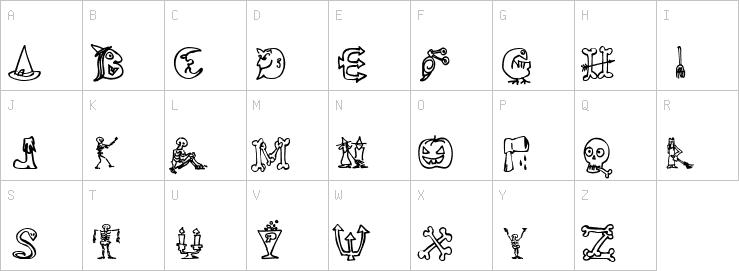 Uppercase characters