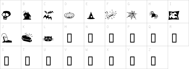 Uppercase characters