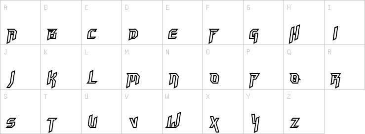 Uppercase characters