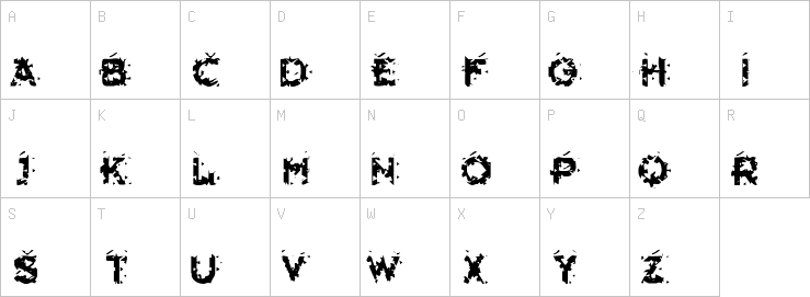 Uppercase characters