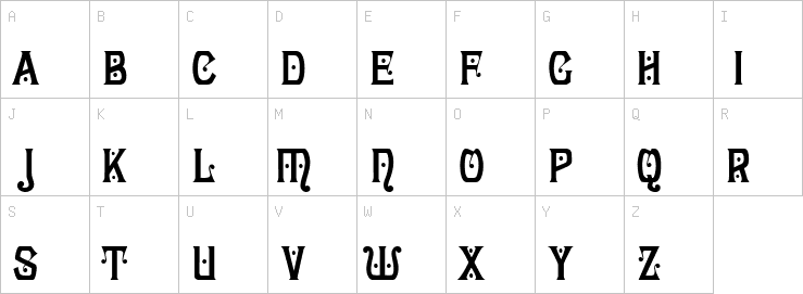 Uppercase characters