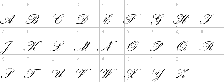 Uppercase characters