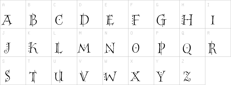 Uppercase characters