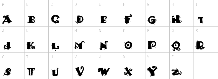 Uppercase characters