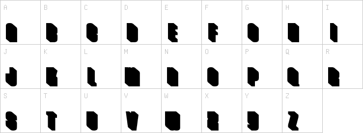 Uppercase characters