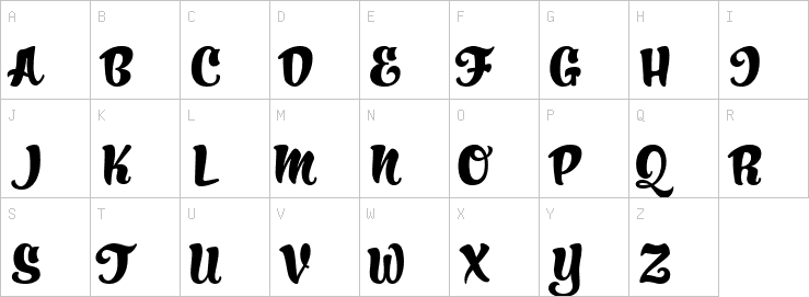 Uppercase characters