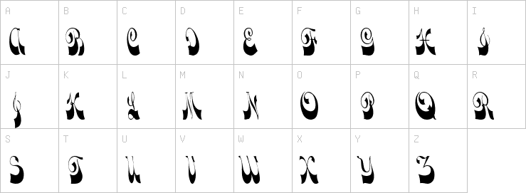 Uppercase characters