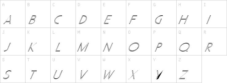 Uppercase characters