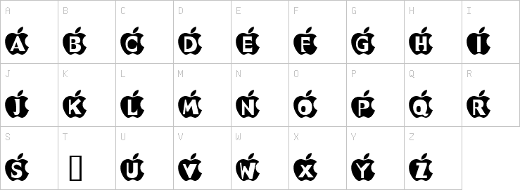 Uppercase characters