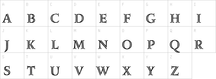 Uppercase characters