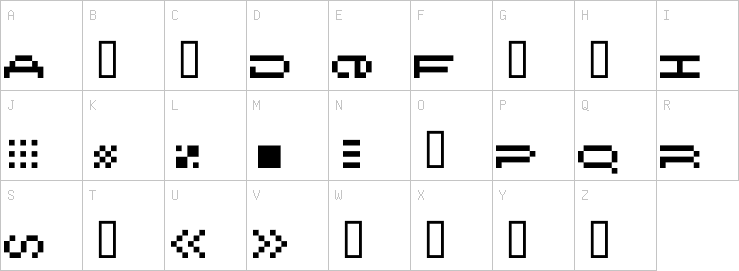 Uppercase characters