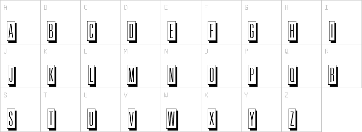 Uppercase characters