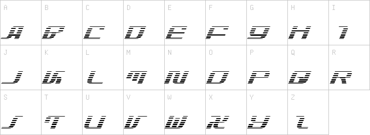 Uppercase characters