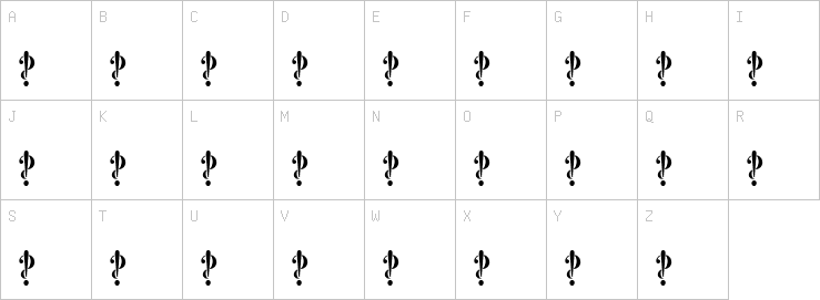 Uppercase characters