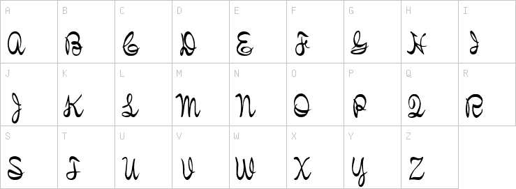 Uppercase characters