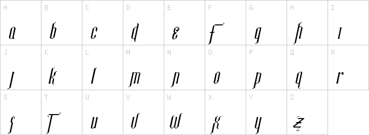 Uppercase characters