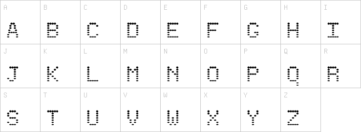 Uppercase characters