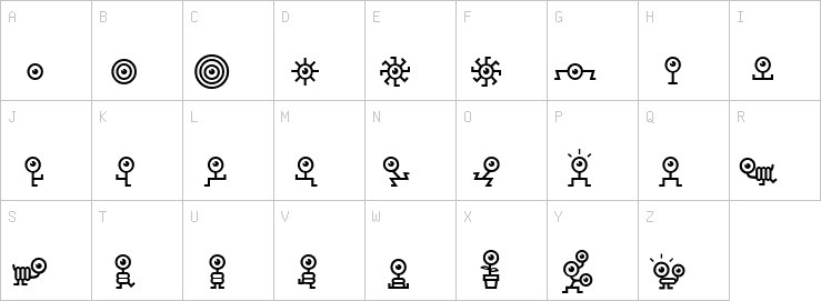 Uppercase characters