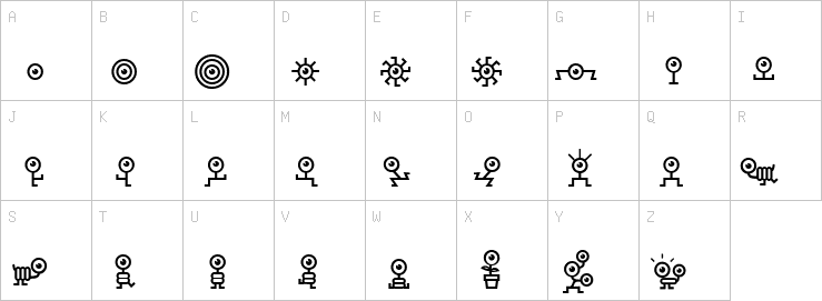 Uppercase characters