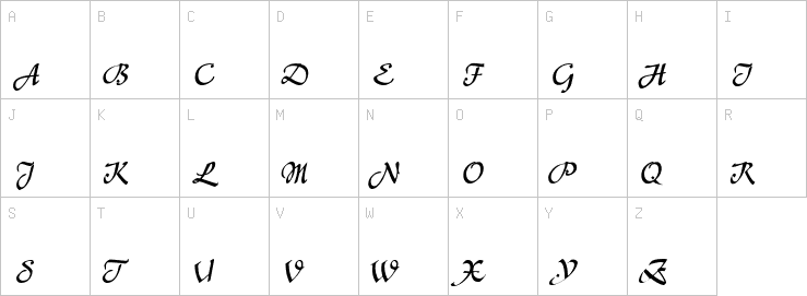 Uppercase characters