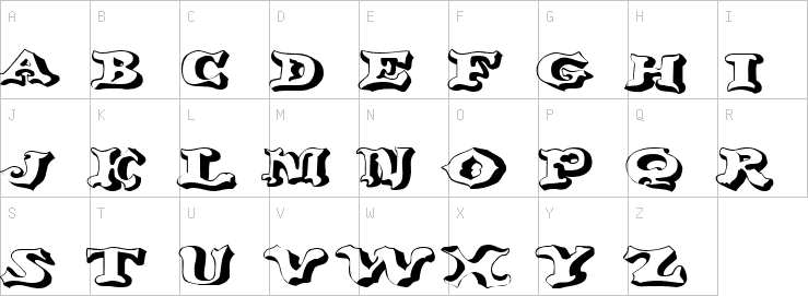 Uppercase characters