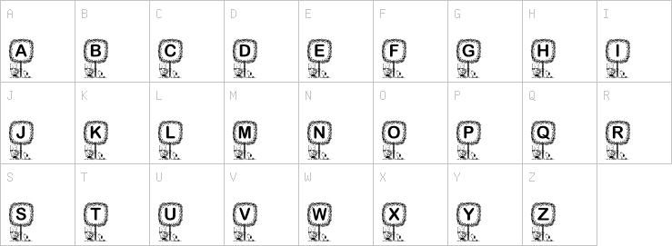 Uppercase characters