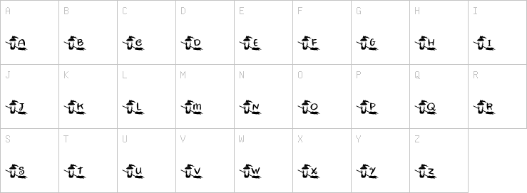 Uppercase characters